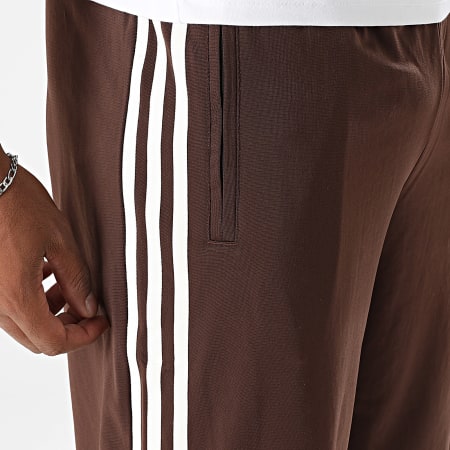 Adidas Originals - Pantalon Jogging Firebird KA0482 Marron Blanc