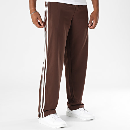 Adidas Originals - Pantalon Jogging Firebird KA0482 Marron Blanc
