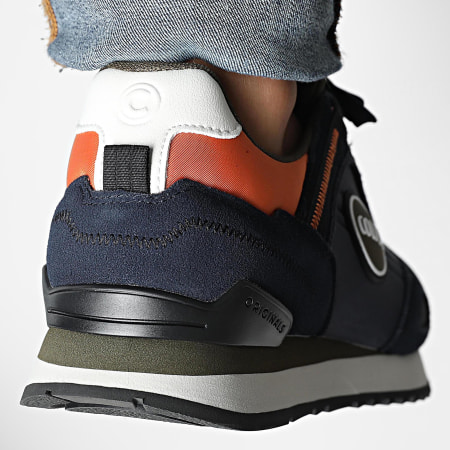 Colmar - Zapatillas Travis Sport Colors Azul Marino Verde Militar Naranja