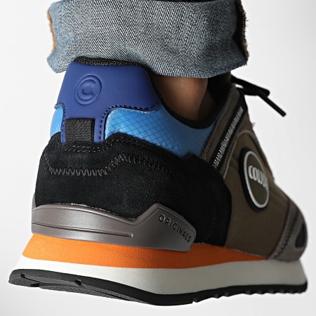 Colmar - Zapatillas Travis Sport Flash Verde Militar Multicolor