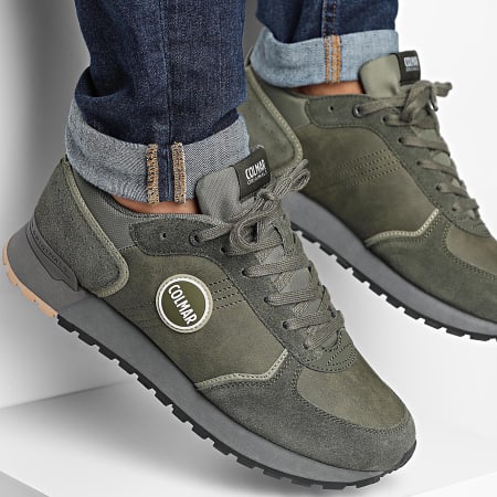 Colmar - Zapatillas Travis Boost Verde Gris Cálido