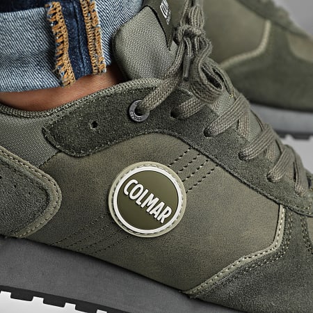 Colmar - Zapatillas Travis Boost Verde Gris Cálido