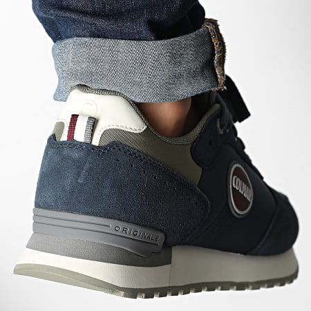 Colmar - Baskets Travis Authentic Azul Marino Gris Militar Verde