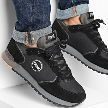 Colmar - Zapatillas Travis Boost Chocolate Negro