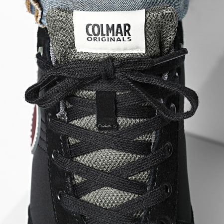 Colmar - Travis Authentic Zapatillas Negro Verde Militar Gris