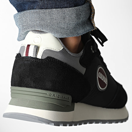 Colmar - Travis Authentic Zapatillas Negro Verde Militar Gris