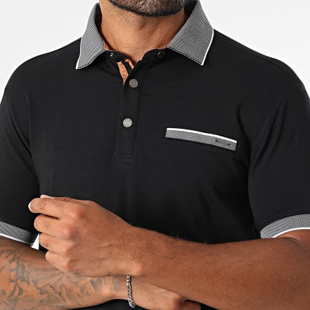 Deeluxe - Polo Manches Courtes Eagle 05V2103M Noir
