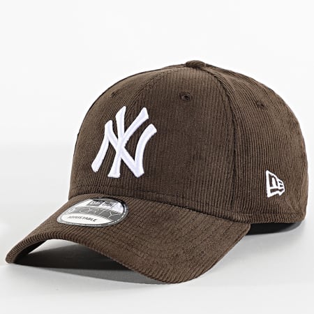 New Era - Casquette Velours Côtelé 9Forty NY Yankees 70956616 Marron