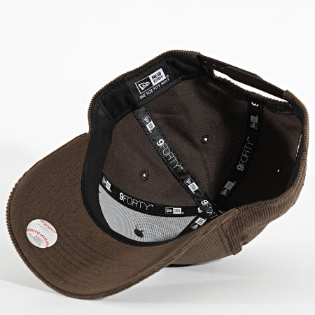 New Era - Casquette Velours Côtelé 9Forty NY Yankees 70956616 Marron