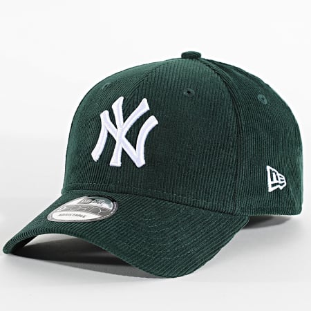 New Era - Casquette Velours Côtelé 9Forty NY Yankees 70957093 Vert Foncé