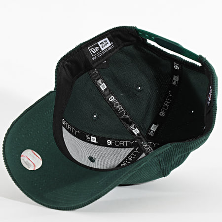 New Era - Casquette Velours Côtelé 9Forty NY Yankees 70957093 Vert Foncé