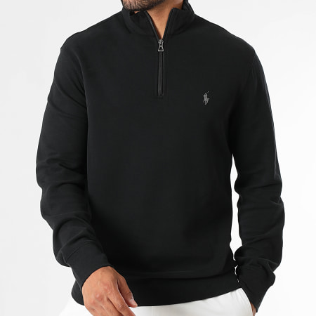 Polo Ralph Lauren - Original Player Zip Neck Sweatshirt Black - Ryses