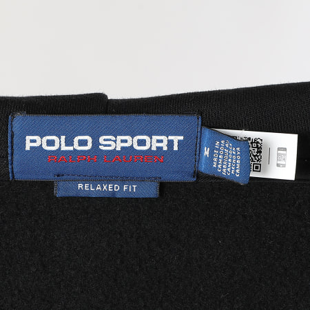 Polo Sport Ralph Lauren - Sweat Capuche Zippé Logo Sport Noir