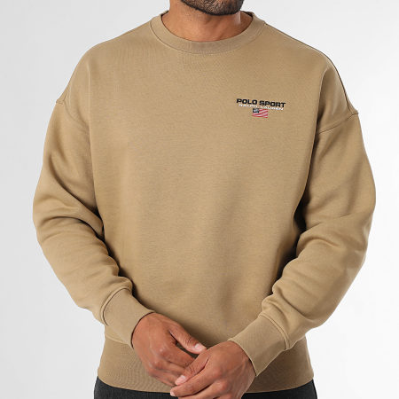 Polo Sport Ralph Lauren - Sweat Crewneck Logo Sport Beige
