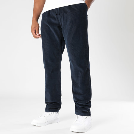 Tommy Jeans - Pantalon Chino Côtelée Isaac Cord 1997 Bleu Marine