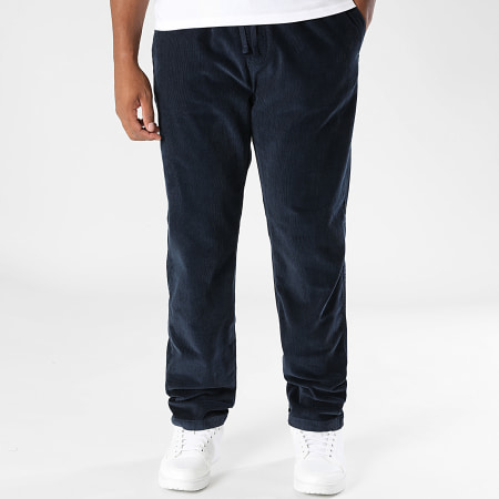 Tommy Jeans - Pantalon Chino Côtelée Isaac Cord 1997 Bleu Marine