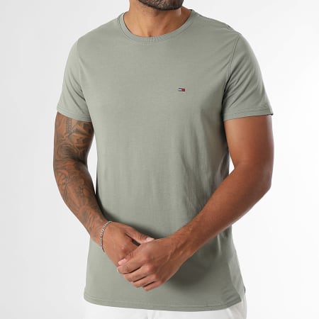 Tommy Jeans - Tee Shirt Original 4411 Vert Kaki