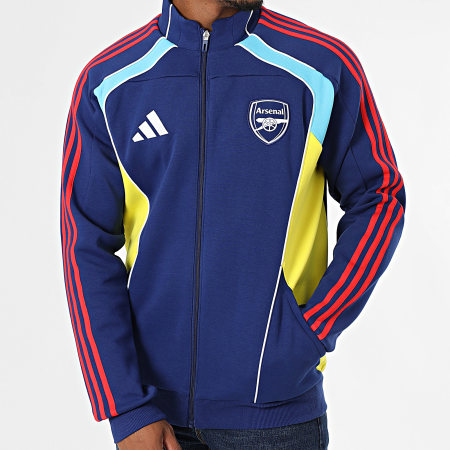 Adidas Sportswear - Veste Zippée A Bandes Arsenal JM9400 Bleu Roi