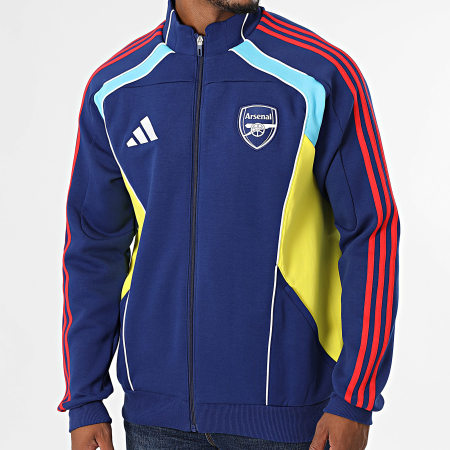 Adidas Sportswear - Veste Zippée A Bandes Arsenal JM9400 Bleu Roi