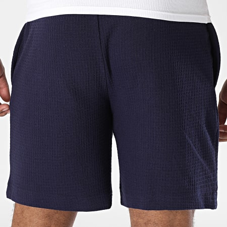 HUGO - Short Jogging Waffle Austin 50532023 Bleu Marine