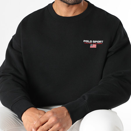 Polo Sport Ralph Lauren - Sweat Crewneck Logo Sport Noir