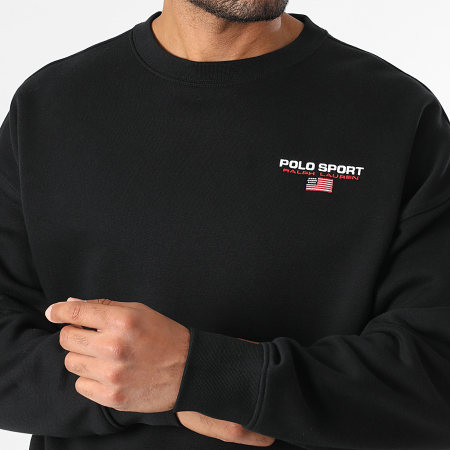 Polo Sport Ralph Lauren - Sweat Crewneck Logo Sport Noir