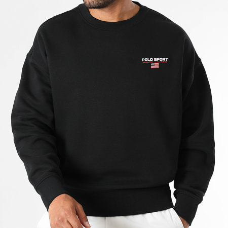 Polo Sport Ralph Lauren - Sweat Crewneck Logo Sport Noir