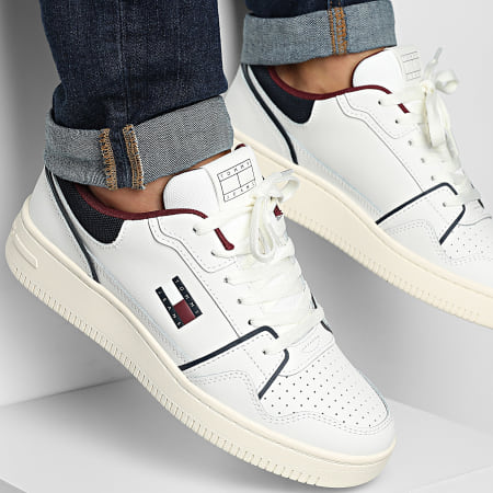 Tommy Jeans - Baskets Retro Basket 1612 Rwb