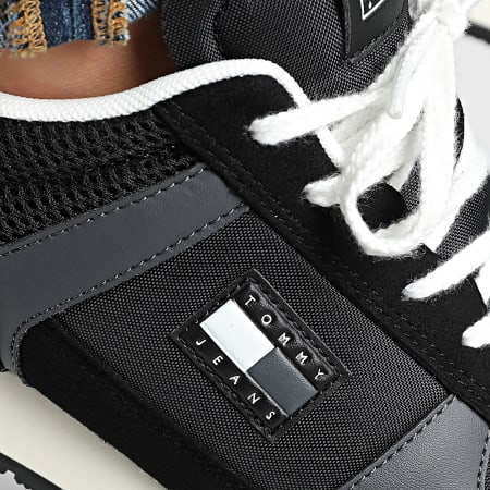 Tommy Jeans - Baskets TJM Runner Casual 1617 Black