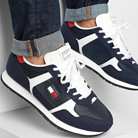 Tommy Jeans - Baskets TJM Runner Casual 1617 Dark Night Navy