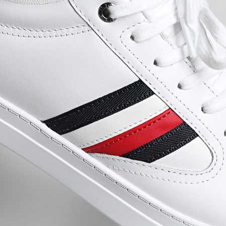 Tommy Hilfiger - Baskets Icon Court Stripes 5628 White