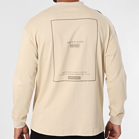 Uniplay - Tee Shirt Manches Longues Oversize 585 Beige