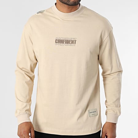 Uniplay - Tee Shirt Manches Longues Oversize 585 Beige