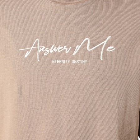 Uniplay - Tee Shirt Manches Longues Oversize 588 Beige Foncé