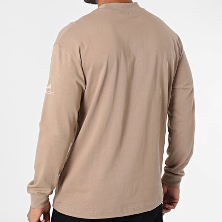 Uniplay - Tee Shirt Manches Longues Oversize 586 Beige Foncé