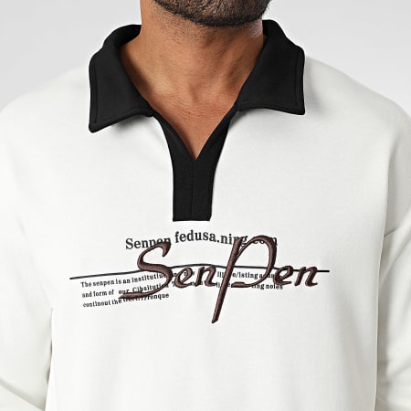 Uniplay - Sudadera cuello pico 49A Blanco