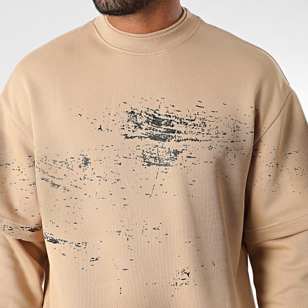 Uniplay - Sudadera oversize con cuello redondo 566 Beige