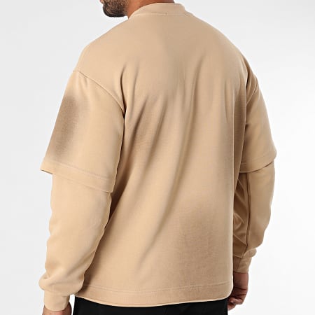 Uniplay - Sudadera oversize con cuello redondo 566 Beige
