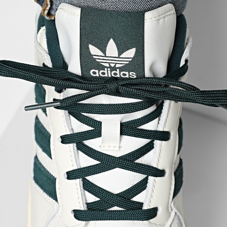 Adidas Originals - Baskets Forum Low JQ0207 Cloud White Aurora Ivy Wonder White