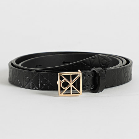 Calvin Klein - Cinturón de tirantes para mujer F7048G Negro