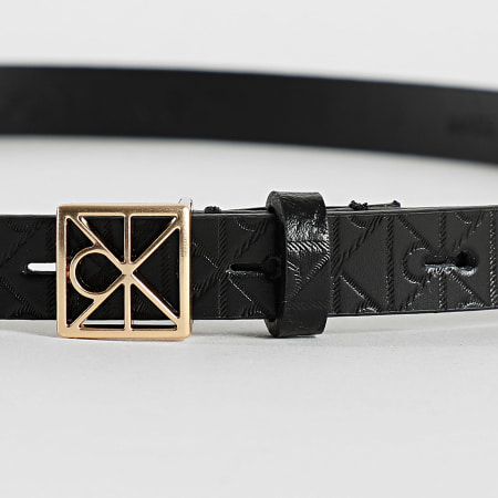 Calvin Klein - Cinturón de tirantes para mujer F7048G Negro