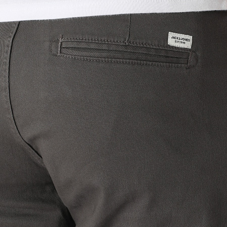 Jack And Jones - Lot De 2 Pantalons Chino Kane Dave Noir Gris Anthracite