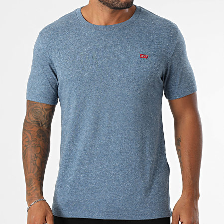 Levi's - Tee Shirt 56605 Bleu Chiné