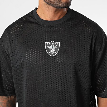 New Era - Oversize Tee Shirt NFL Essentials Mesh Las Vegas Raiders
