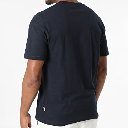 Pepe Jeans - Tee Shirt Contrast Connor PM509741 Bleu Marine