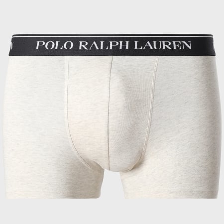 Polo Ralph Lauren - Lot De 5 Boxers Classic Noir Blanc Rouge Bleu Roi Beige Chiné
