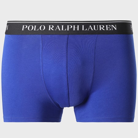 Polo Ralph Lauren - Lot De 5 Boxers Classic Noir Blanc Rouge Bleu Roi Beige Chiné