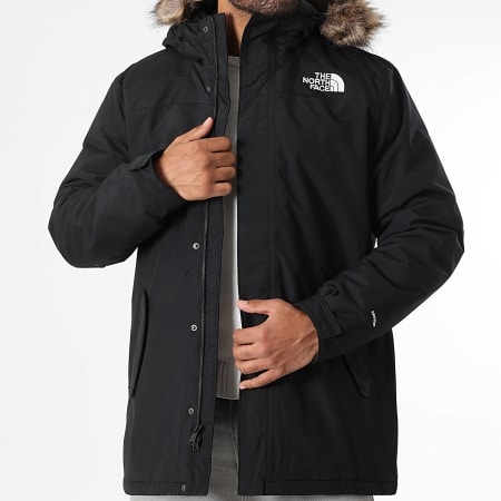 The North Face - Parka Capuche Fourrure Zaneck A4M8H Noir