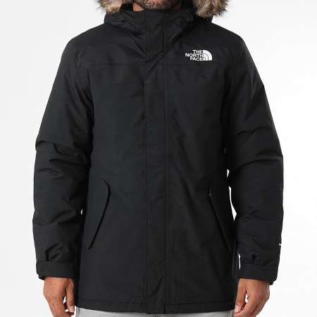 The North Face - Parka Capuche Fourrure Zaneck A4M8H Noir