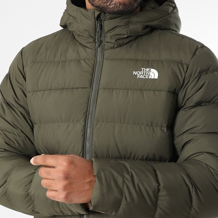 The North Face - Doudoune Capuche Aconcagua 3 A84I1 Vert Kaki
